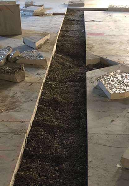 Cutting and removing concrete